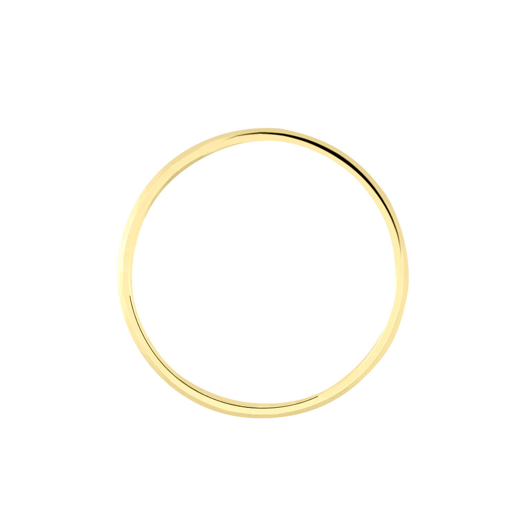 Alliance Prescilia Ruban Plat Or Bicolore - Alliances Homme | Histoire d’Or