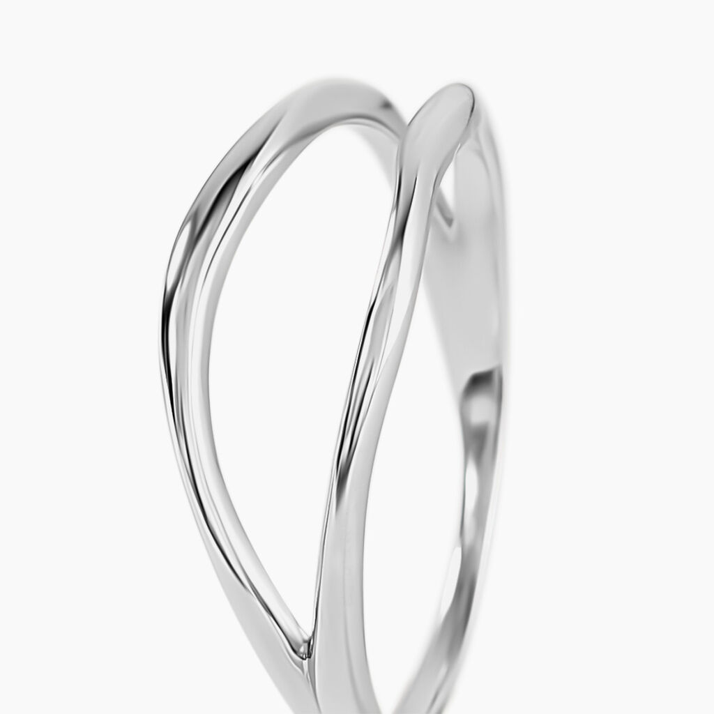 Bague Paros Argent Blanc - Bagues fantaisie Femme | Histoire d&rsquo;Or