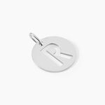 Pendentif Elio R Argent Blanc - Pendentifs Famille | Histoire d&rsquo;Or