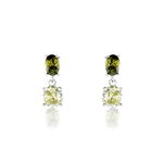 Boucles D'oreilles Pendantes Argent Blanc Brenna Oxydes De Zirconium - Boucles d'oreilles fantaisie Femme | Histoire d&rsquo;Or