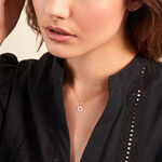 Pendentif Faye Or Jaune Oxyde De Zirconium - Pendentifs Famille | Histoire d&rsquo;Or