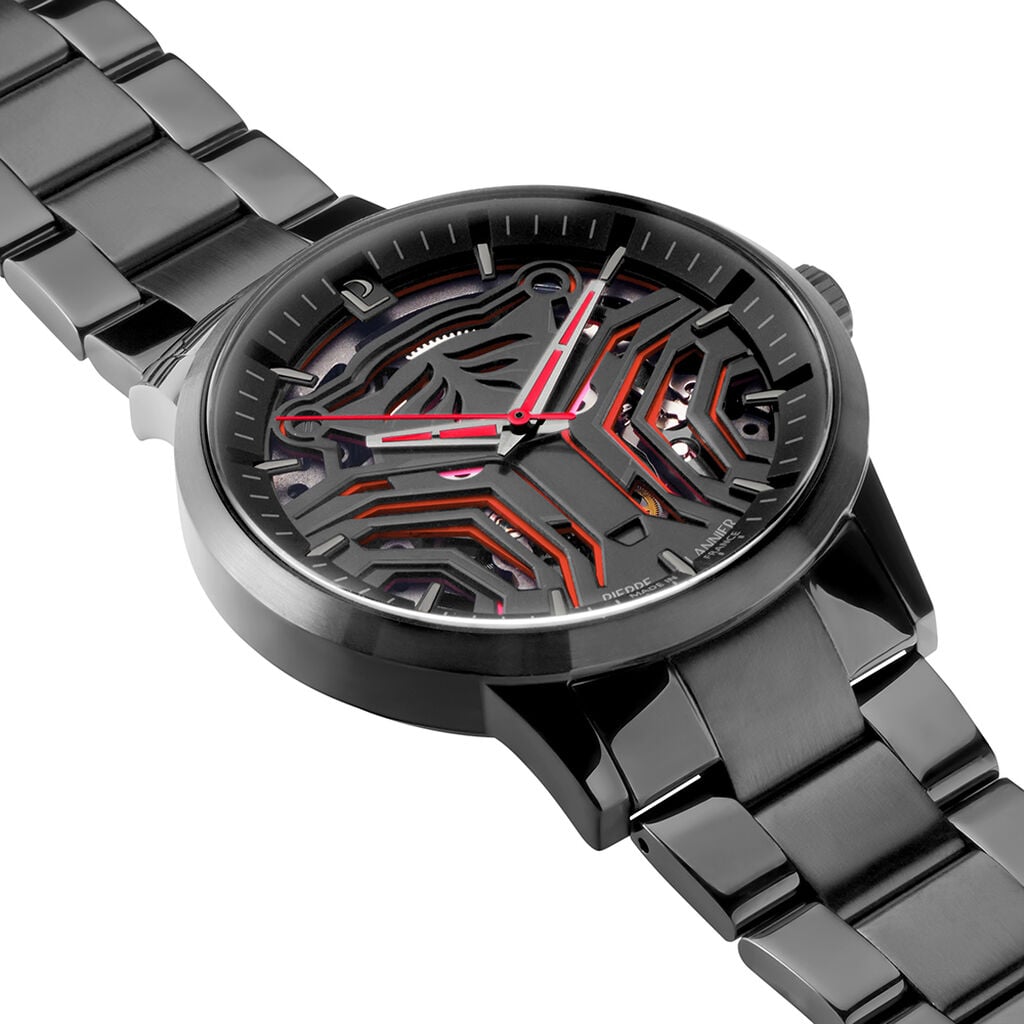 Montre Pierre Lannier Lannier Sherkhan Bicolore - Montres m&eacute;caniques Homme | Histoire d&rsquo;Or
