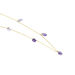 Collier Terence Or Jaune Amethyste Violet Amethyste - Colliers Femme | Histoire d’Or