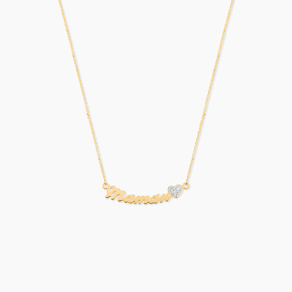 Collier Jenna Or Jaune - Cadeaux de naissance Femme | Histoire d&rsquo;Or