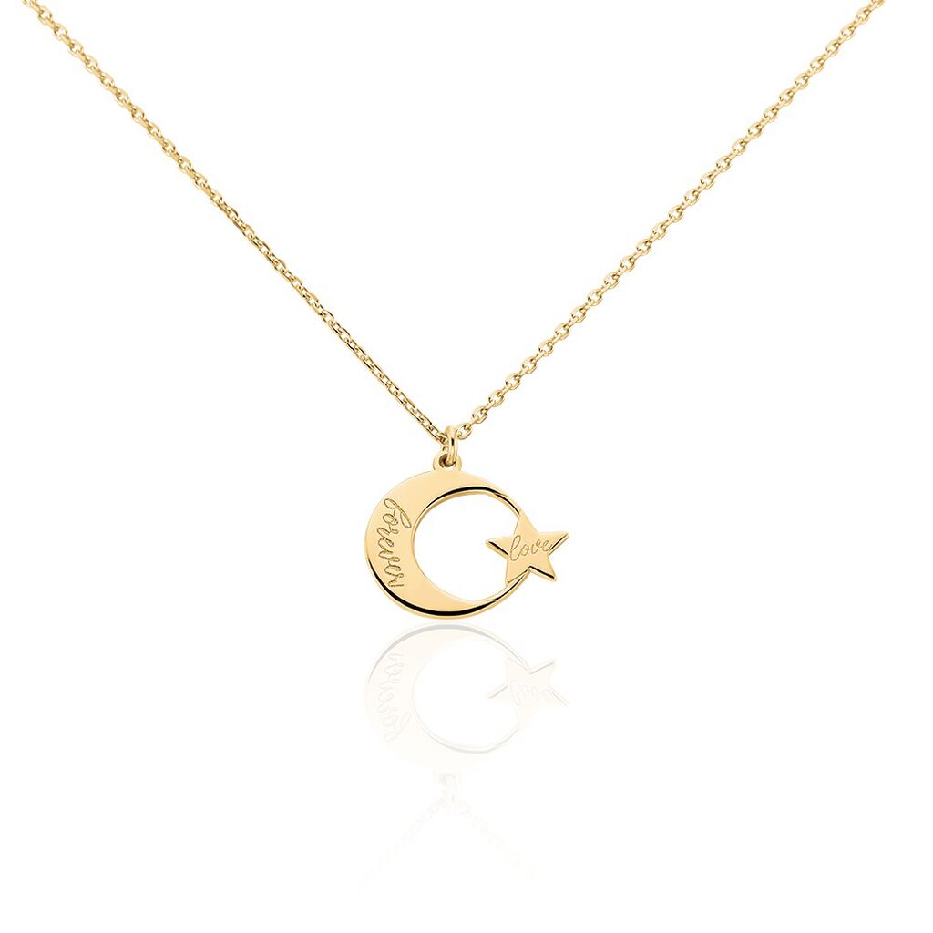 Collier Madalyn Plaqué Or Jaune - Colliers Femme | Histoire d’Or