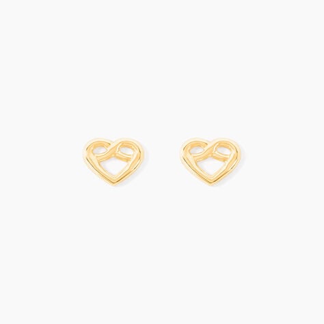 Boucles D'oreilles Puces Hartwin Or Jaune - Nouveautés Famille | Histoire d’Or
