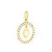 Pendentif Gabe Or Jaune Oxyde De Zirconium - Pendentifs Femme | Histoire d’Or