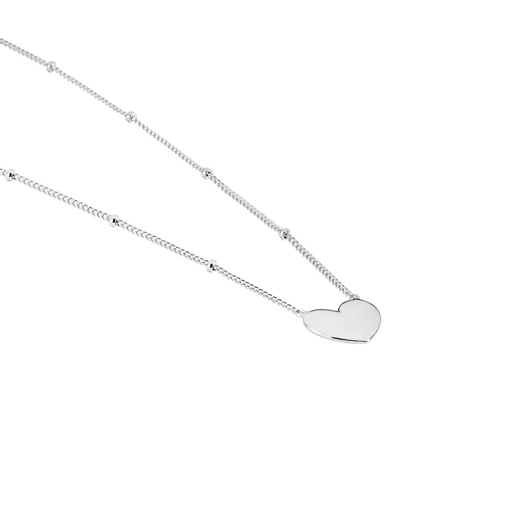 Collier Argent Blanc Careen - Colliers fantaisie Femme | Histoire d&rsquo;Or