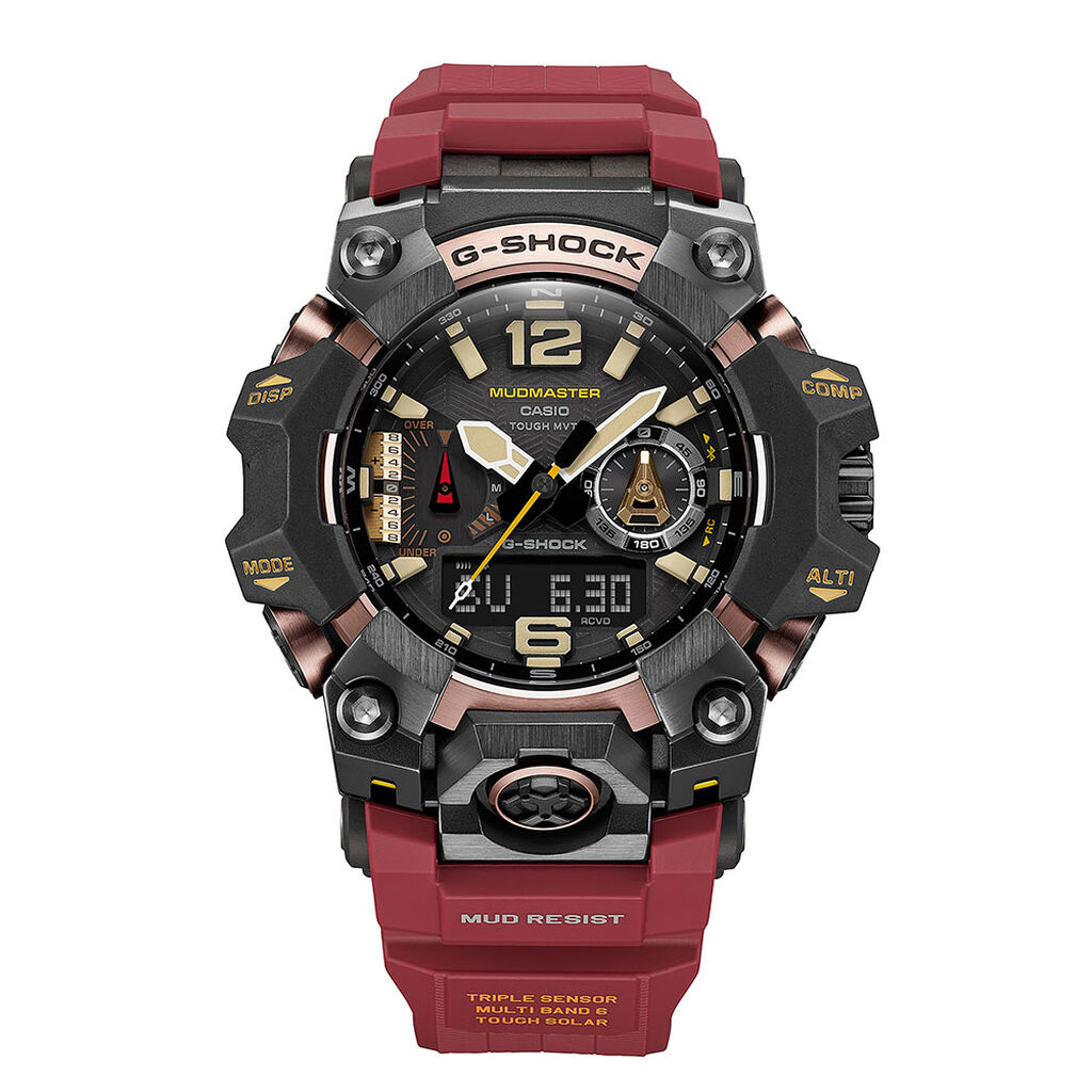Montre Casio G-shock Mudmaster Noir - Montres solaires Homme | Histoire d&rsquo;Or