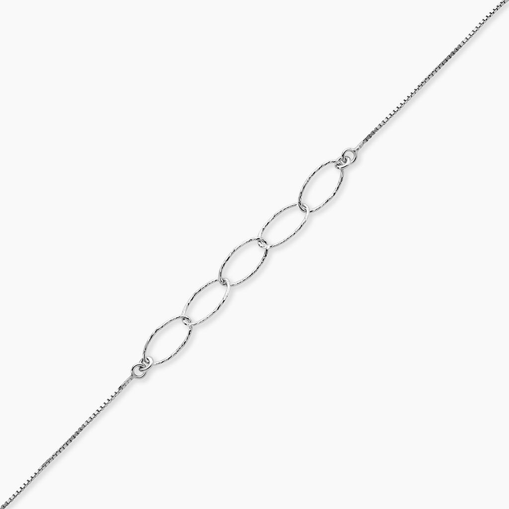Bracelet Bulle Argent Blanc - Bracelets Femme | Histoire d&rsquo;Or