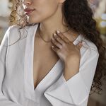 Collier Abie Torsade Argent Bicolore - Chaines Femme | Histoire d&rsquo;Or