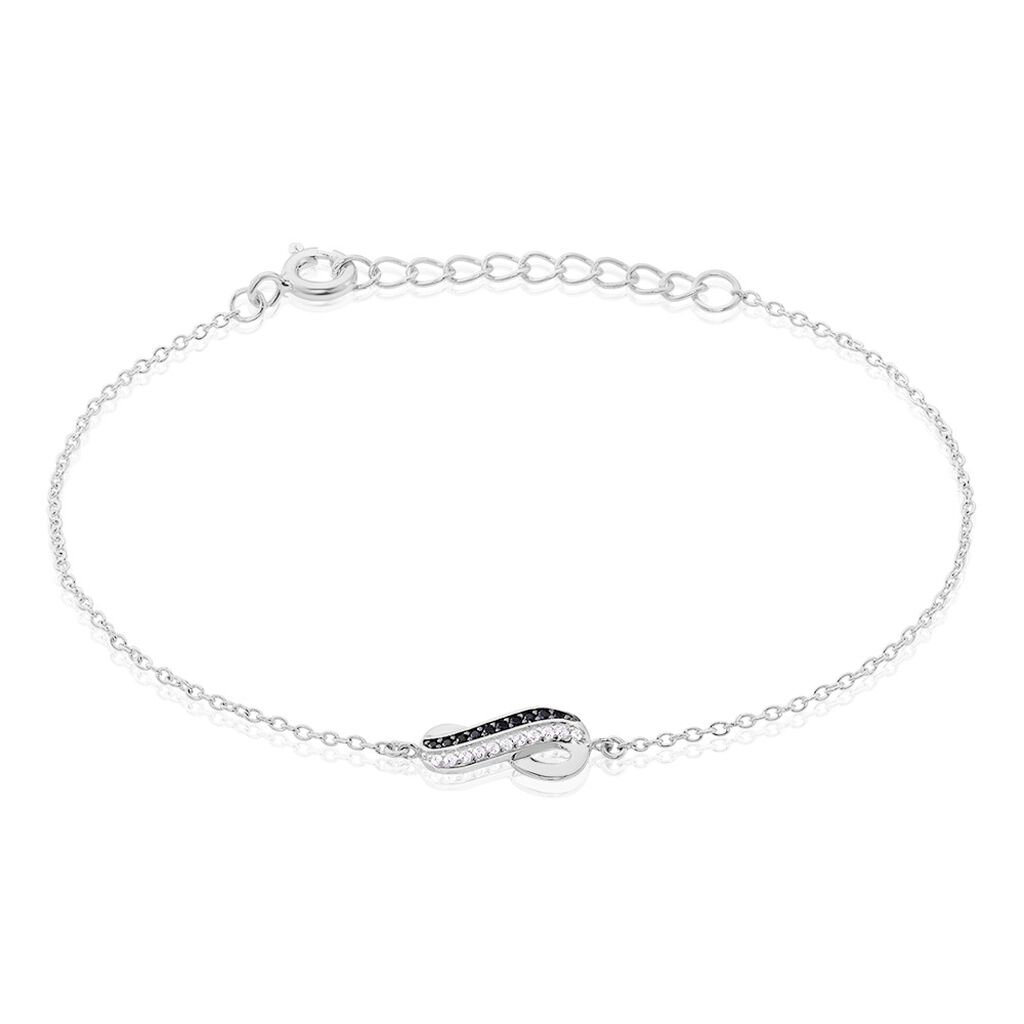 Bracelet Liraz Argent Blanc Oxyde De Zirconium - Bracelets Femme | Histoire d’Or