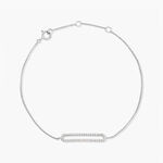 Bracelet Octavia Or Blanc Diamant - Bracelets Femme | Histoire d&rsquo;Or