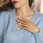 Collier Iago Plaqu&eacute; Or Oxydes De Zirconium - Colliers Femme | Histoire d&rsquo;Or