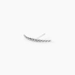 Bijoux D'Oreilles Magma Argent Blanc - Boucles d'oreilles fantaisie Femme | Histoire d&rsquo;Or