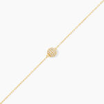 Bracelet Nadzeija Or Jaune Oxyde De Zirconium - Bracelets Femme | Histoire d&rsquo;Or