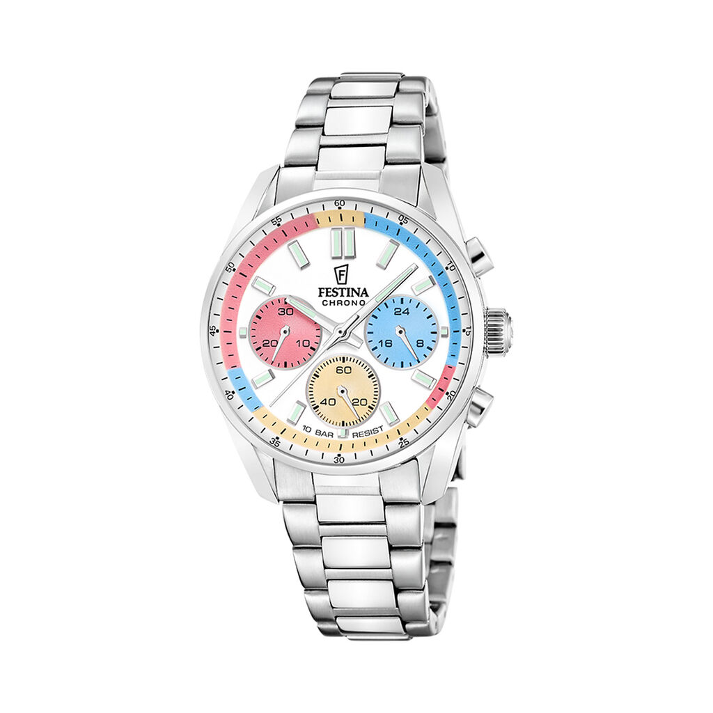 Montre Festina Boyfriend Rainbow Multicolore - F&ecirc;te des m&egrave;res Femme | Histoire d&rsquo;Or