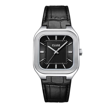 Montre Cluse Quadrus Noir - Nouveautés Homme | Histoire d’Or