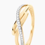 Bague Seraphia Or Jaune Diamant - Bagues avec pierre Femme | Histoire d&rsquo;Or