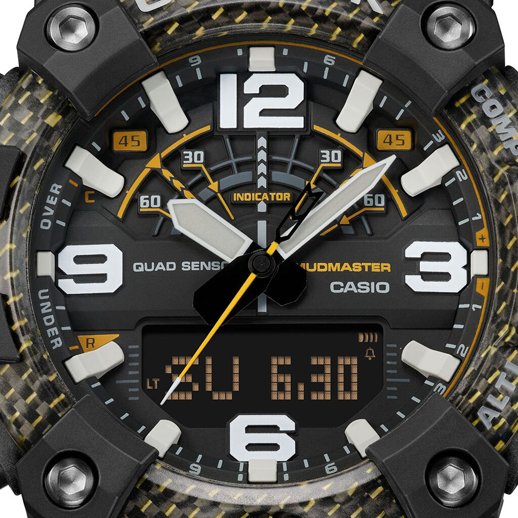 Montre Hybride Casio G-shock Mudmaster Noir - Montres connectées Homme | Histoire d’Or