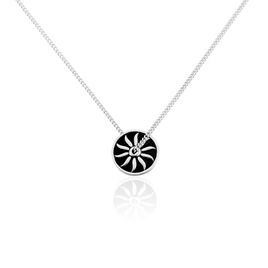 Collier Keenan Argent Blanc - Colliers fantaisie Homme | Histoire d’Or