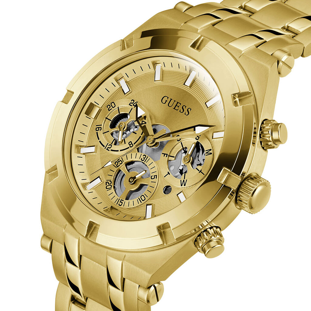 Montre Guess Continental Champagne - Montres Homme | Histoire d&rsquo;Or