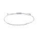 Bracelet Kelynaae Argent Blanc Oxyde De Zirconium - Bracelets cordon Femme | Histoire d’Or