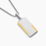 Collier Two Toned Acier Bicolore - Sautoirs Femme | Histoire d&rsquo;Or
