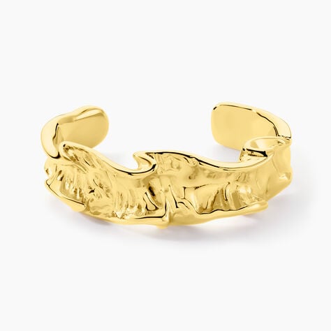Bracelet Jonc Organic Acier Jaune - Bracelets Femme | Histoire d’Or