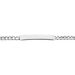 Bracelet Identité Argent Blanc Casper - Bracelets fantaisie Homme | Histoire d’Or