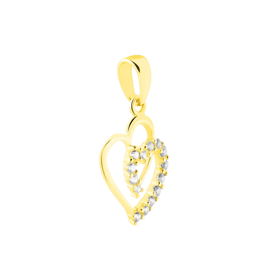 Pendentif Ivena Or Jaune Oxyde De Zirconium - Pendentifs Femme | Histoire d’Or