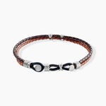 Bracelet Jourdan Colibri Acier Marron - Bracelets Homme | Histoire d&rsquo;Or