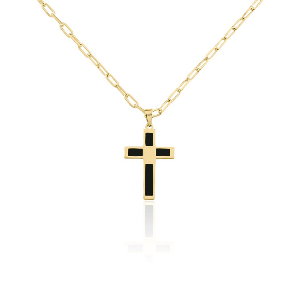 Collier Plaqué Or Quadratu