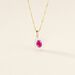 Pendentif Vladimir Or Jaune Rubis Diamants - Pendentifs Femme | Histoire d’Or