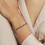 Bracelet Hazan Argent Blanc Pierre De Synthese - Bracelets Femme | Histoire d&rsquo;Or