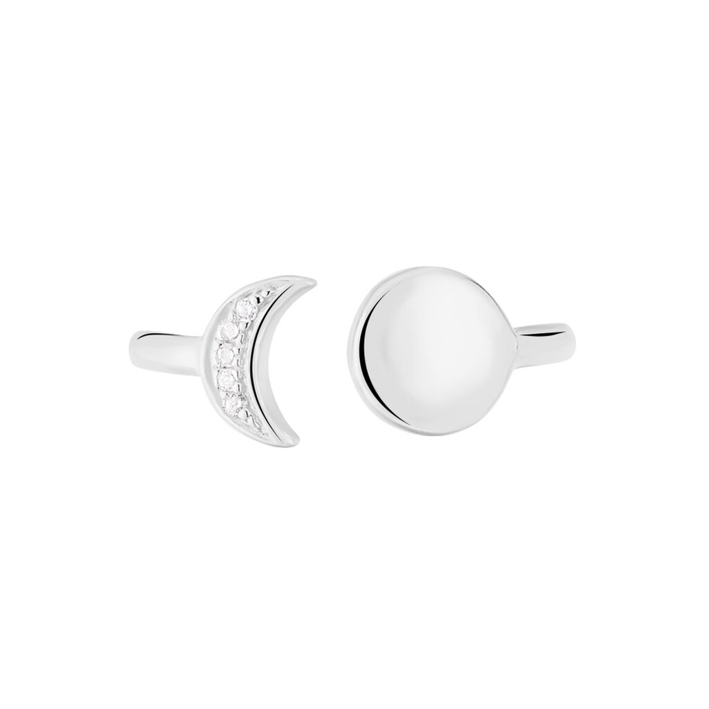 Bague Lyana Argent Blanc Oxyde De Zirconium - Bagues avec pierre Femme | Histoire d’Or