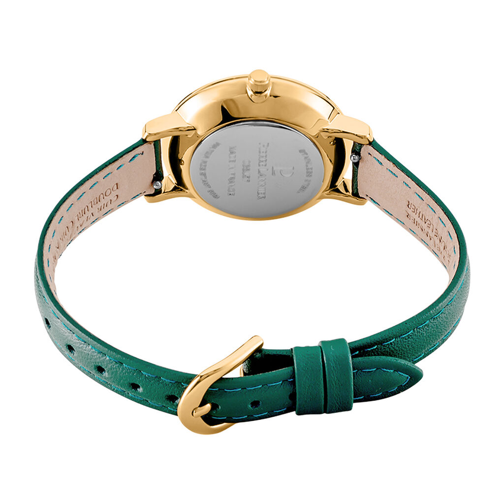 Montre Pierre Lannier Chouquette Vert - Montres Femme | Histoire d&rsquo;Or