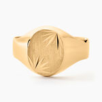 Chevali&egrave;re Gerrard Ovale Diamantee Soleil Or Jaune - Chevali&egrave;res Femme | Histoire d&rsquo;Or