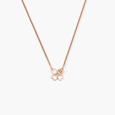 Collier Amorette Argent Rose - Colliers fantaisie Femme | Histoire d&rsquo;Or
