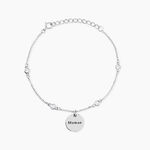 Bracelet Moa Argent Blanc Oxyde De Zirconium - Bracelets Femme | Histoire d&rsquo;Or