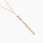 Collier Narca Argent Dor&eacute; A L'Or 750/1000 Perle De Culture - Colliers Femme | Histoire d&rsquo;Or