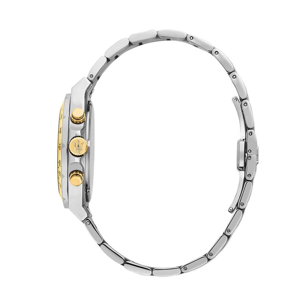 Montre Maserati Sfida Argent&eacute; - Montres chronographes Homme | Histoire d&rsquo;Or