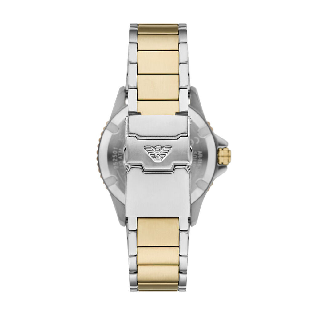 Montre Emporio Armani World Explorer Bleu - Id&eacute;es cadeaux Homme | Histoire d&rsquo;Or