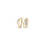Cr&eacute;oles Aubrey Or Bicolore - Boucles d'oreilles cr&eacute;oles Femme | Histoire d&rsquo;Or