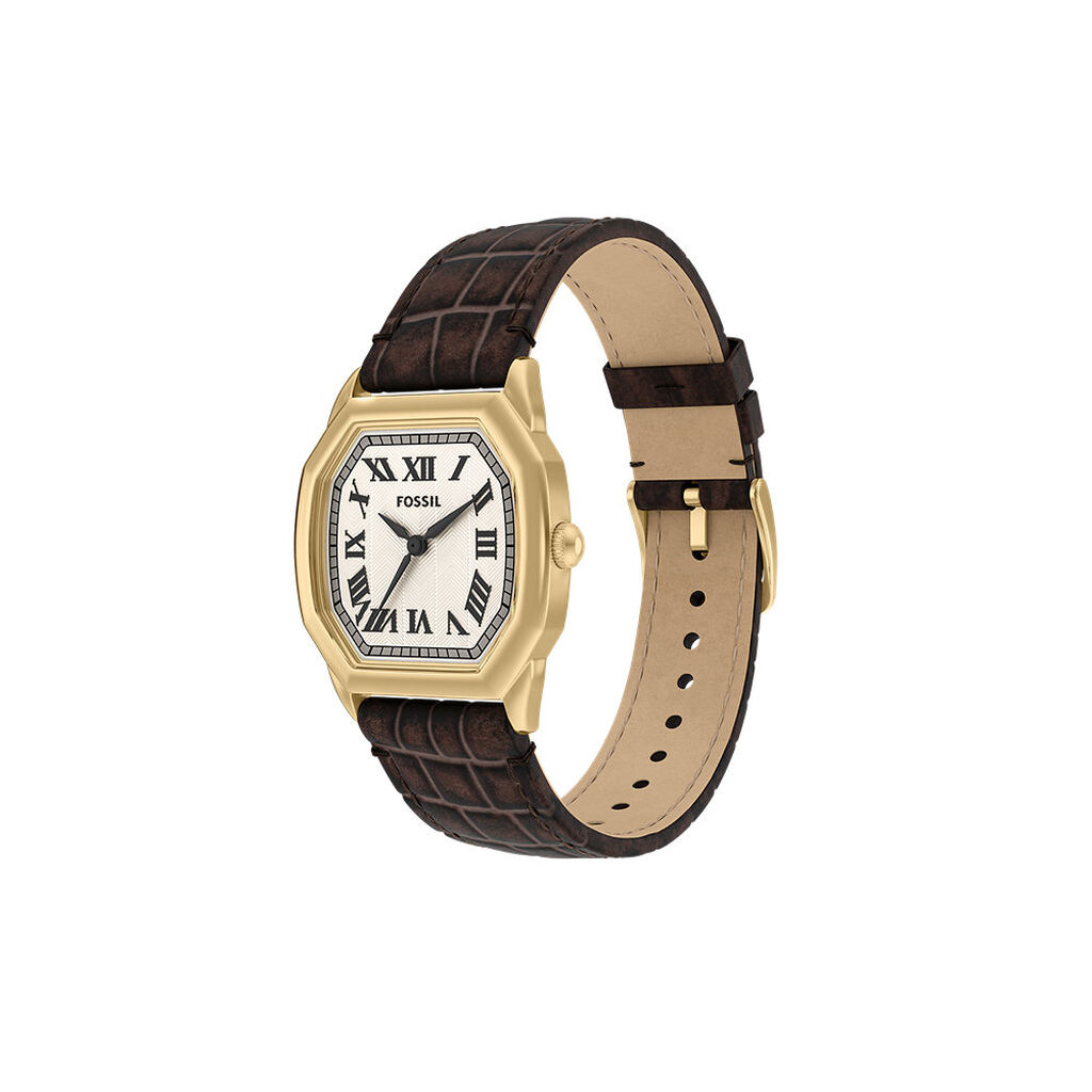 Montre Fossil Harlow Crème - Montres Femme | Histoire d’Or