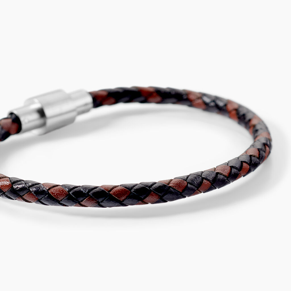 Bracelet Jourdan Cuir De Vache - Bracelets Cuir Homme | Histoire d&rsquo;Or