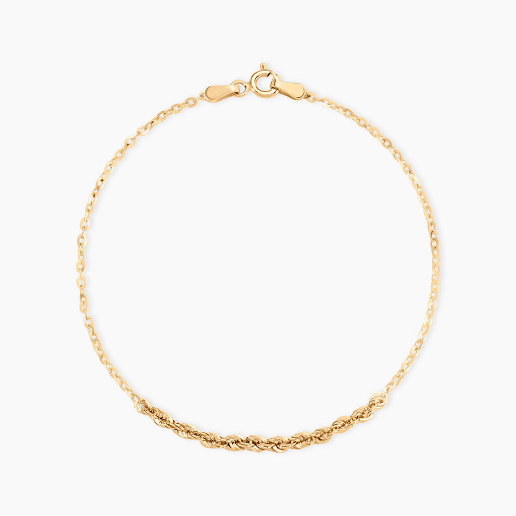 Bracelet Cormag Or Jaune - Bracelets chaîne Femme | Histoire d’Or