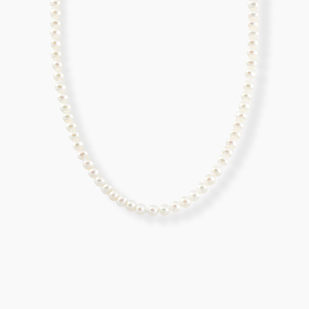 Collier Baroque Or Jaune Perle De Culture - Colliers Femme | Histoire d’Or