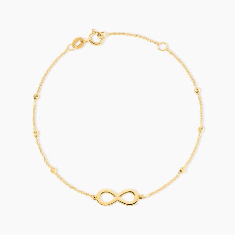 Bracelet Mimy Infini Boules Or Jaune - Bracelets Femme | Histoire d’Or