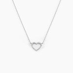 Collier Sloanne Or Blanc Diamant - Colliers Femme | Histoire d&rsquo;Or